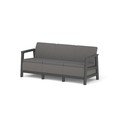 Divano da giardino grigio Scandi Linea – Keter
