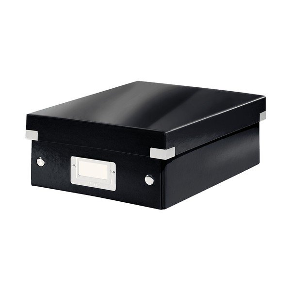 Scatola di cartone nera con coperchio Click&Store - Leitz-image-2