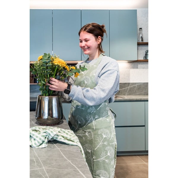 Grembiule in cotone Myrna - Tiseco Home Studio-image-1