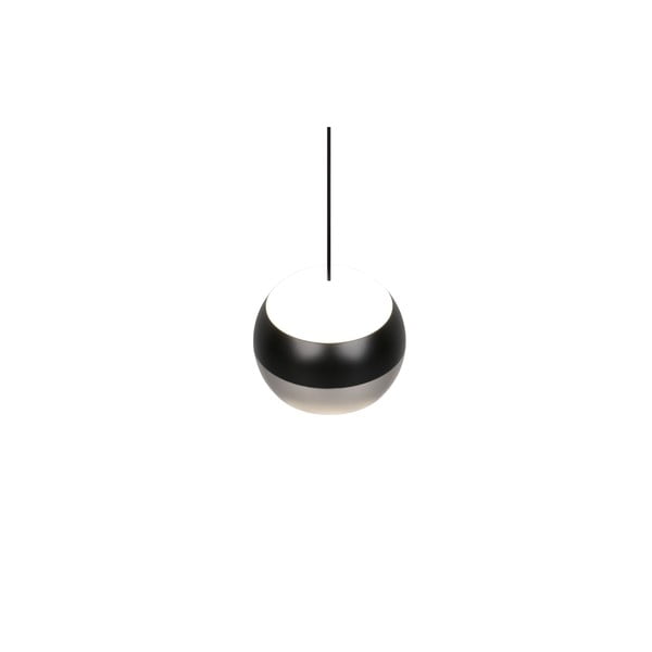 Lampadario LED nero e argentato ø 15,5 cm Orbit – Trio Select-image-2