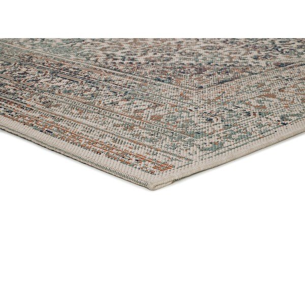 Tappeto da esterno beige e verde , 65 x 200 cm Lucca - Universal-image-2