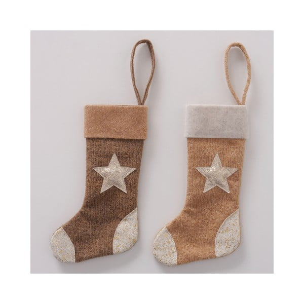 Set di 2 calze natalizie appese Stevy - Boltze-image-1