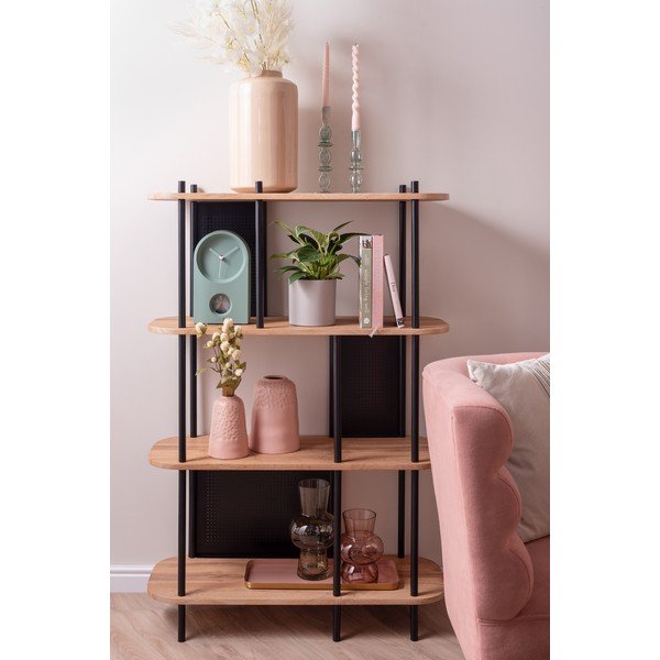 Vaso Grand in smalto beige, altezza 33 cm - PT LIVING-image-1