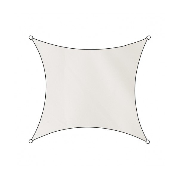Telo ombreggiante quadrato beige Como, 3,6 x 3,6 m - Livin' Outdoor