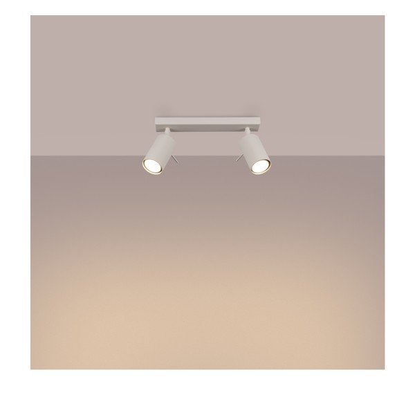 Faretto color crema 6x30 cm Etna – Sollux-image-2