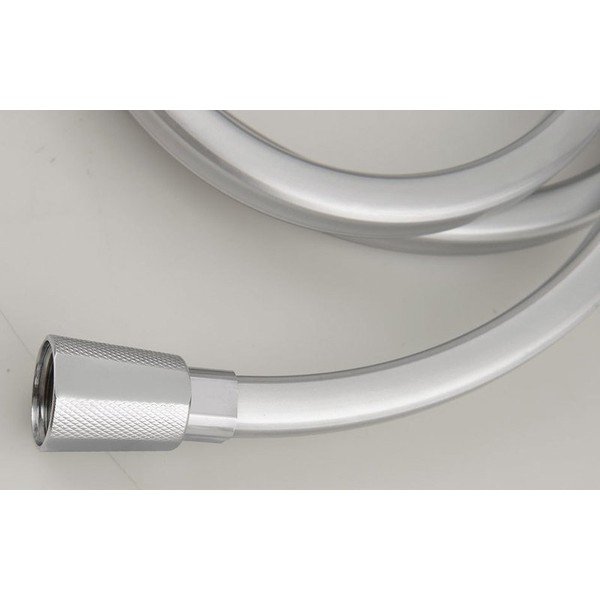 Tubo doccia in plastica argento Quadroflex - Sapho-image-1