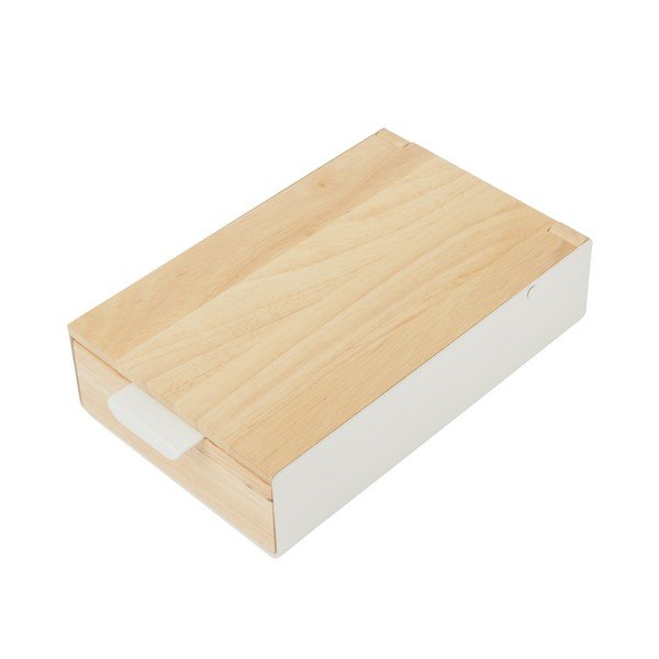 Portagioie in legno con specchio Scandi - Umbra-image-4