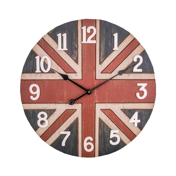 Orologio da parete britannico, ⌀ 60 cm - Antic Line
