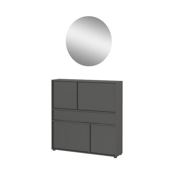 Set da corridoio color antracite Ameca 2.0 - Germania