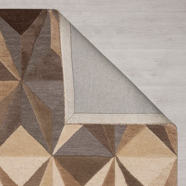 Tappeto in lana beige 160x230 cm Reverie - Flair Rugs-image-4