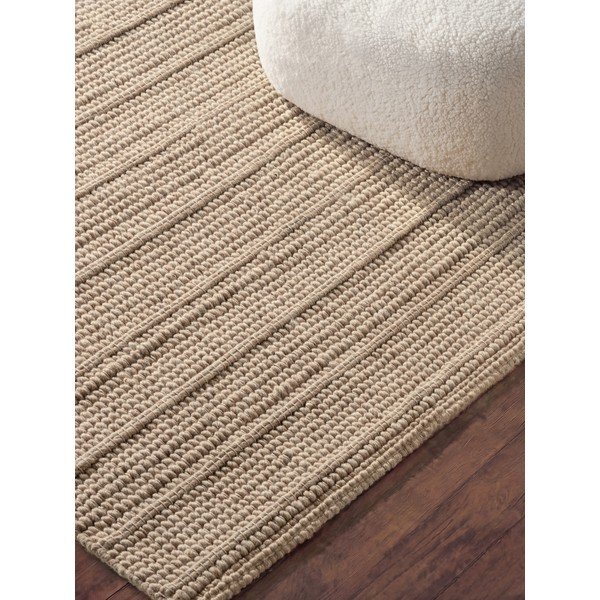 Tappeto beige in lana tessuto a mano 200x300 cm Camden Parker – Ted Baker-image-3