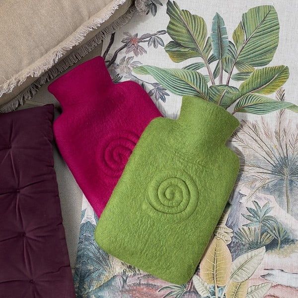 Termoforo con rivestimento in 100% lana merino Classic - Hugo Frosch-image-1