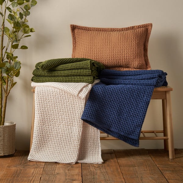 Cuscino decorativo in cotone 30x50 cm Jaipur Chunky Waffle – Pineapple Elephant-image-4