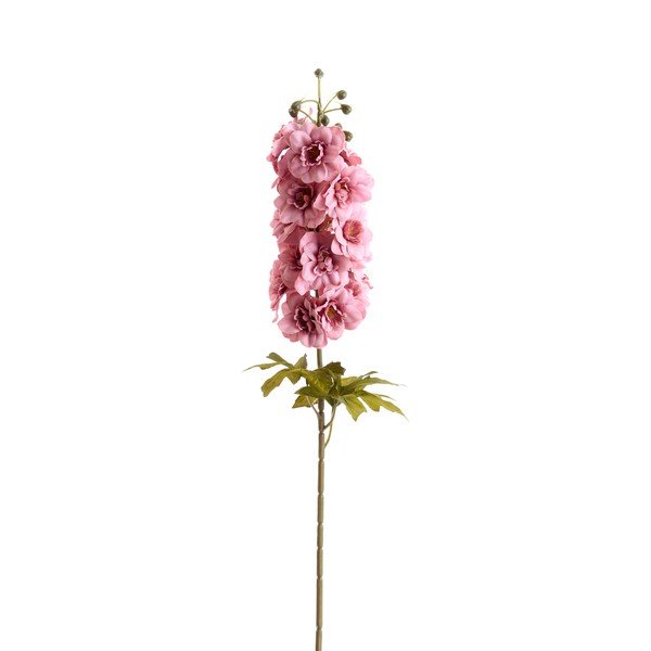 Fiore artificiale (altezza totale 80 cm) Delphinio – Light & Living