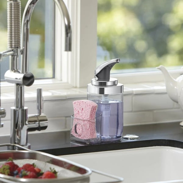 Dispenser di sapone in metallo 650 ml - simplehuman-image-1