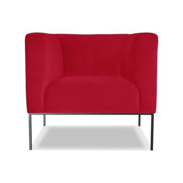 Červené křeslo Windsor & Co. Sofas Neptune