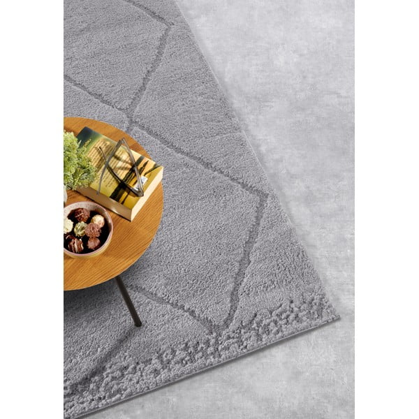 Tappeto grigio 120x170 cm Perrotin Light Grey - Elle Decoration-image-2