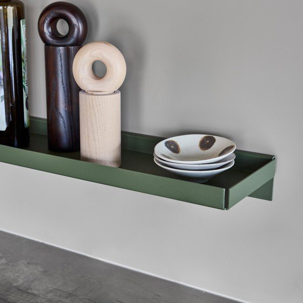 Mensola verde scuro in metallo 50 cm Bakku – OYOY Living Design-image-1