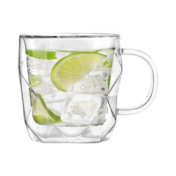 Set di 2 tazze a doppia parete , 330 ml Geo - Vialli Design-image-4