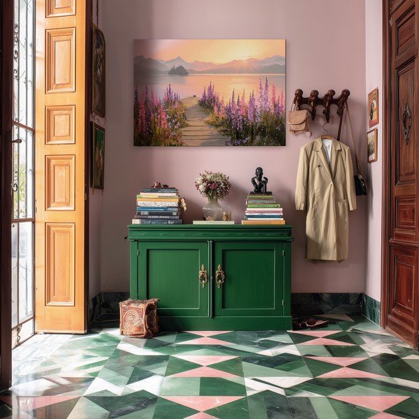 Dipinto 113x85 cm Lupine Shore – Styler-image-2