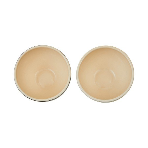 Ciotole in gres color crema-oro in set da 2 180 ml London - Premier Housewares-image-2