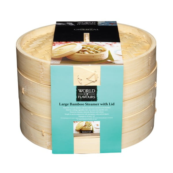 Vaporiera in bambù Oriental – Kitchen Craft-image-1
