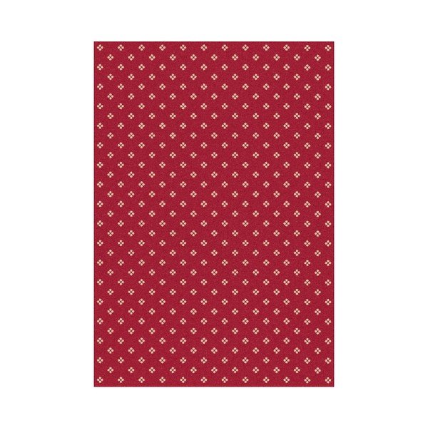 Tappeto rosso Nilo, 133 x 190 cm - Universal