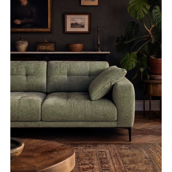Divano angolare verde (con penisola a sinistra/con chaise lounge) Bemy – Micadoni -image-4