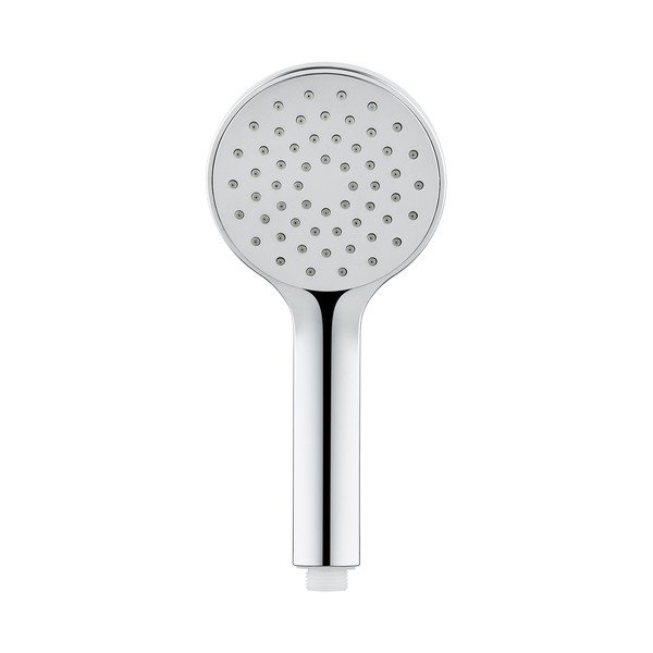 Set per doccia color argento lucido in acciaio inox con doccetta/con supporto scorrevole 60 cm No. 2 – Allstar-image-4