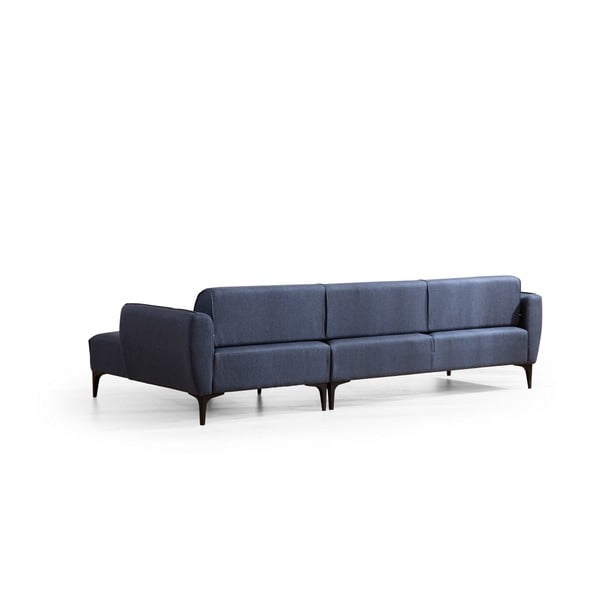 Divano angolare blu, angolo destro - Belissimo - Balcab Home-image-3