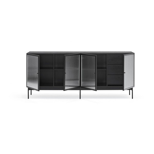 Vetrina nera 180x78 cm Blur - Teulat-image-4