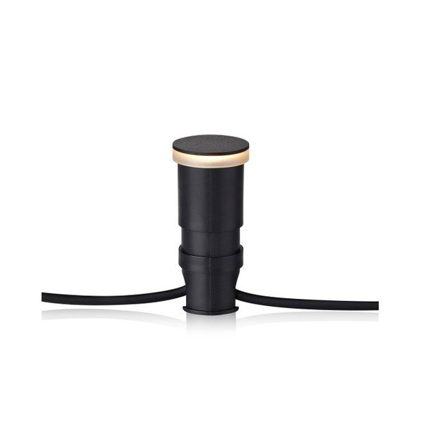 Apparecchio da incasso nero Garden 24, ø 45 mm - Markslöjd