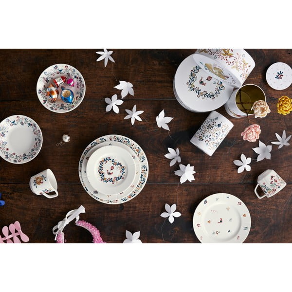 Piatto in porcellana bianca ø 27 cm Grand Cru Cottage - Rosendahl-image-1