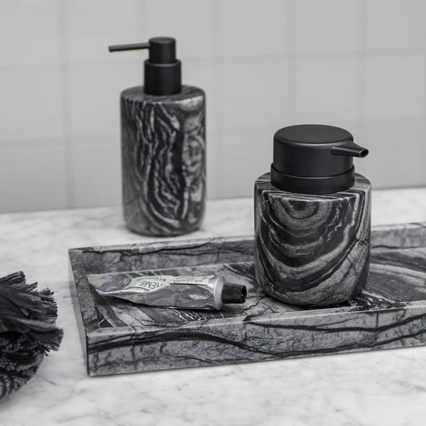 Vassoio decorativo in marmo 16x31 cm Marble - Mette Ditmer Denmark-image-1