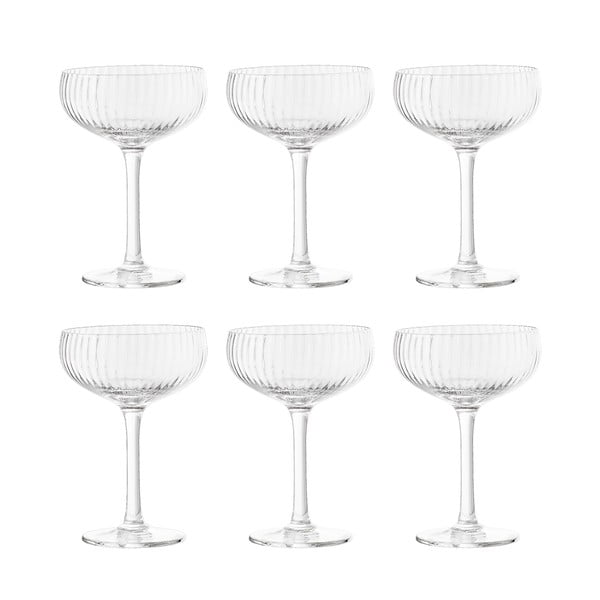 Set di bicchieri da bollicine 6 pz 250 ml Astrid – Bloomingville