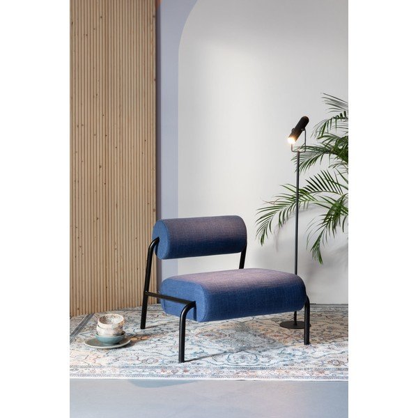 Poltrona blu scuro Lekima - Zuiver-image-1