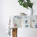 Tovaglia di lino 140x140 cm Watercolour - Linen Tales