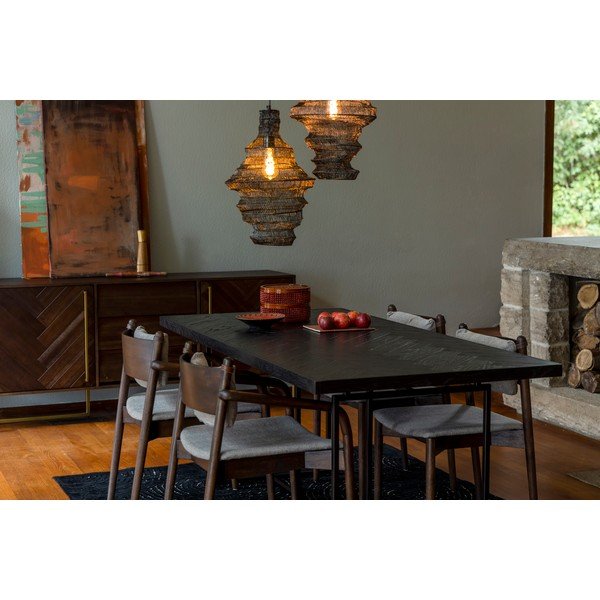 Tavolo da pranzo in acacia 90x180 cm Class - Dutchbone-image-4