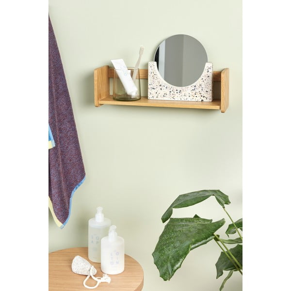 Scaffale a parete in rovere Nomad - Hübsch-image-2