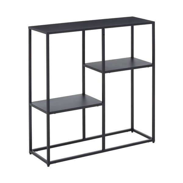 Scaffale nero in acciaio 80x81x26 cm Acero – Premier Housewares