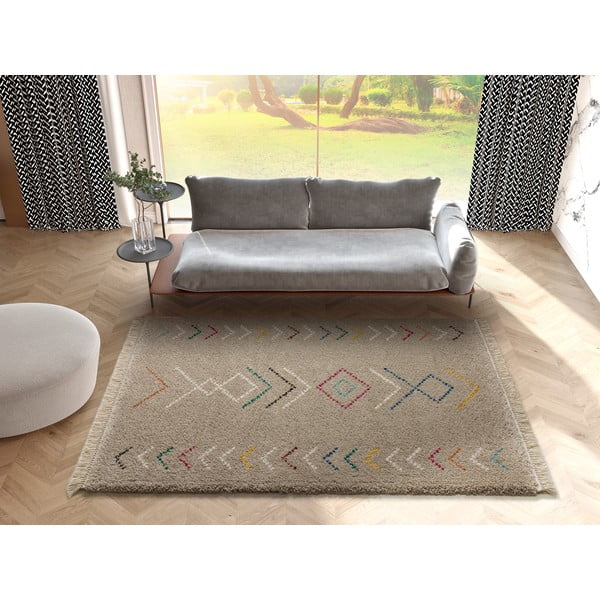 Tappeto beige , 60 x 150 cm Ziri - Universal-image-1