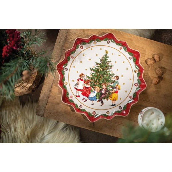 Piatto in porcellana con motivo natalizio Villeroy & Boch, ø 39 cm - Villeroy&Boch-image-3