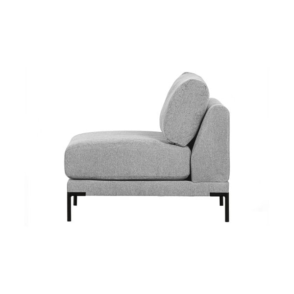 Modulo divano grigio chiaro (parte centrale) Couple - WOOOD-image-2