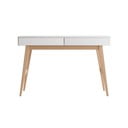 Scrivania per bambini con piano bianco 60x120 cm Swing - Pinio