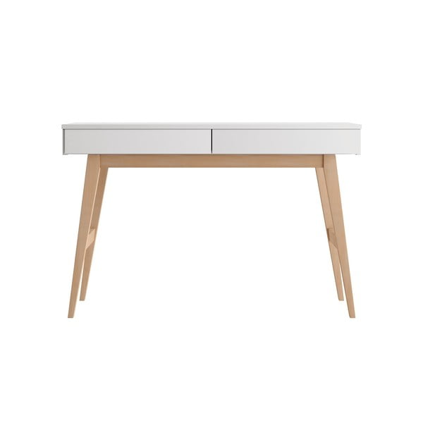 Scrivania per bambini con piano bianco 60x120 cm Swing - Pinio