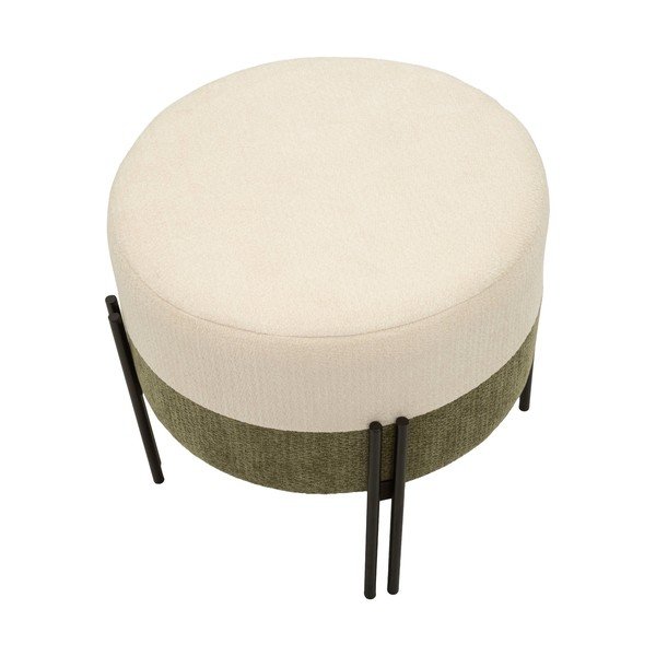 Poggiapiedi color kaki/color crema Modern Style – Mauro Ferretti-image-2