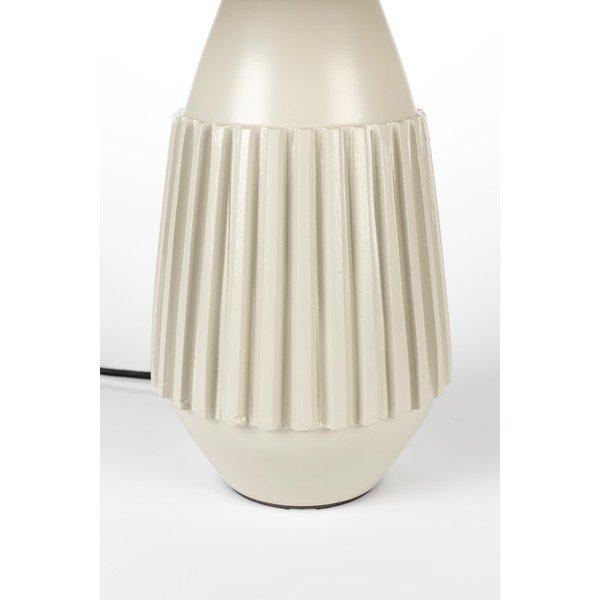 Lampada da tavolo beige Aysa - White Label-image-2