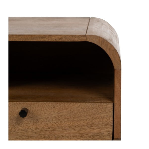 Comodino di colore naturale in mango massiccio Mahón – Ixia-image-3