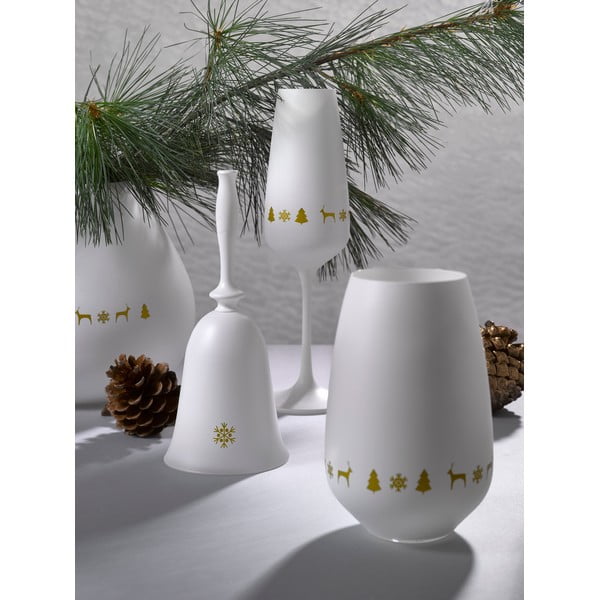 Set di 6 bicchieri bianchi Nordic Vintage, 450 ml Giselle - Crystalex-image-1