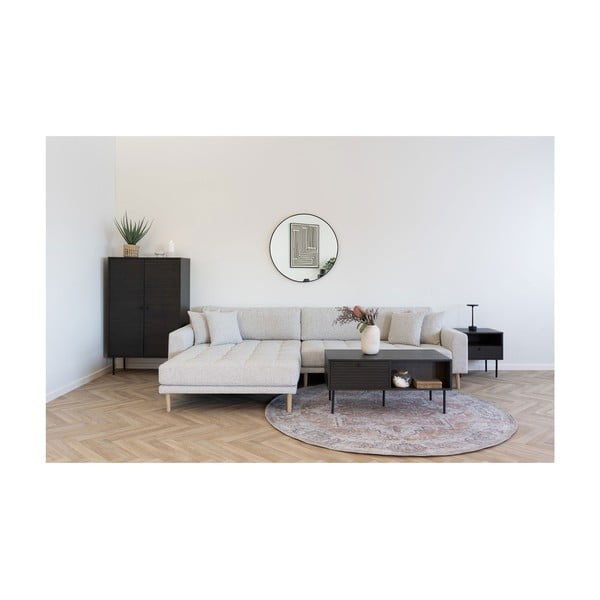 Mobile marrone scuro in rovere 80x130 cm Kyoto - House Nordic-image-3